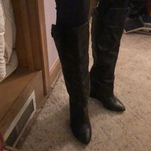 Steve Madden knee high boots, size 10